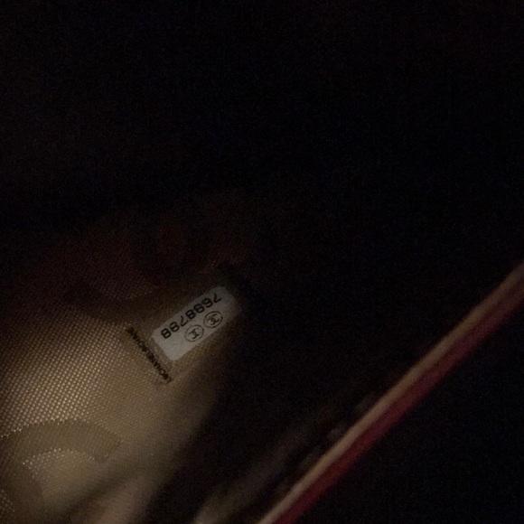 Chanel quilted leather chain purse burgundy - Picture 4 of 8